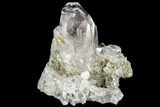 Clear Quartz Crystal Cluster - Hardangervidda, Norway #111462-2